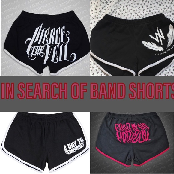 emo booty shorts